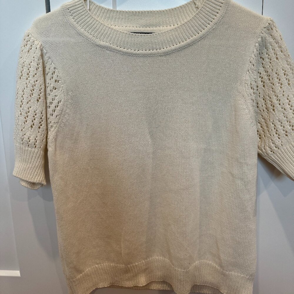 Ivory Sweater Tee